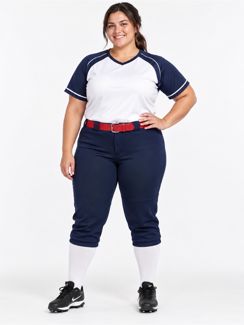 Russell Athletic XXL Fastpitch Softball Knicker Pants Navy NWOT Elastic Hem